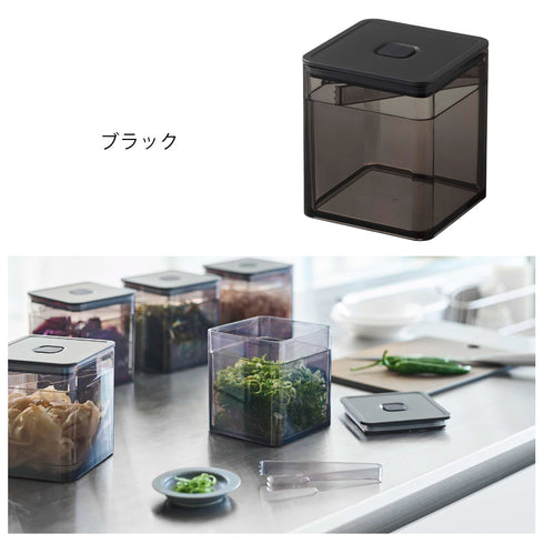 トング付き バルブ密閉保存容器 タワー.|s11